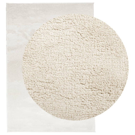 VidaXL tapis oviedo poils ras 160x230 cm beige