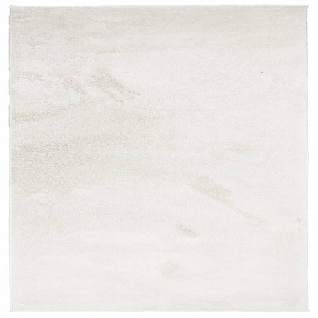 VidaXL Tapis OVIEDO poils ras 200x200 cm beige