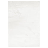 Vidaxx tapis oviedo poils ras 120x170 cm crème