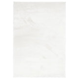 Vidaxx tapis oviedo poils ras 140x200 cm crème
