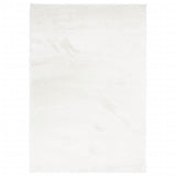 Vidaxx tapis oviedo poils ras 160x230 cm crème
