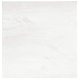 VidaXL Tapis OVIEDO poils ras 200x200 cm crème