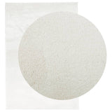 VidaXL Tapis OVIEDO poils ras 200x280 cm crème