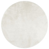 VidaXL Tapis OVIEDO poils courts Ø 200 cm crème