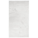 VidaXL tapis oviedo poils ras 60x110 cm gris