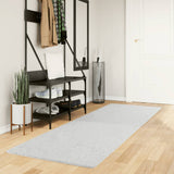VidaXL tapis oviedo poils ras 80x250 cm gris