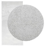VidaXL tapis oviedo poils ras 100x200 cm gris