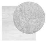 Vidaxl rug oviedo niddereg -pile 120x120 cm Grau