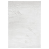 VidaXL tapis oviedo poils ras 140x200 cm gris