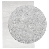 VidaXL tapis oviedo poils ras 160x230 cm gris