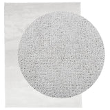 Vidaxl rug oviedo niddereg -pile 240x340 cm Grey