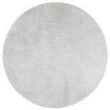 Vidaxx tapis oviedo poils ras ø 80 cm gris