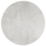 Vidaxl rug Oviedo Low -pile Ø 100 cm Gray