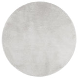 Vidaxx tapis oviedo poils ras ø 200 cm gris