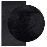 Vidaxx tapis oviedo poils ras 80x150 cm noir