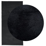 Vidaxx tapis oviedo poils ras 100x200 cm noir