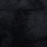 VidaXL Tapis OVIEDO poils ras 120x120 cm noir