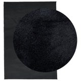 Vidaxx tapis oviedo poils ras 120x170 cm noir