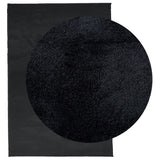 VidaXL tapis oviedo poils ras 140x200 cm noir