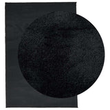 VidaXL tapis oviedo poils ras 160x230 cm noir