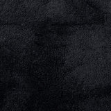VidaXL Tapis OVIEDO poils ras 200x200 cm noir
