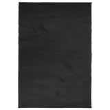 VidaXL tapis oviedo poils ras 200x280 cm noir