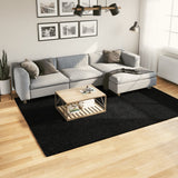 VidaXL tapis oviedo poils ras 200x280 cm noir