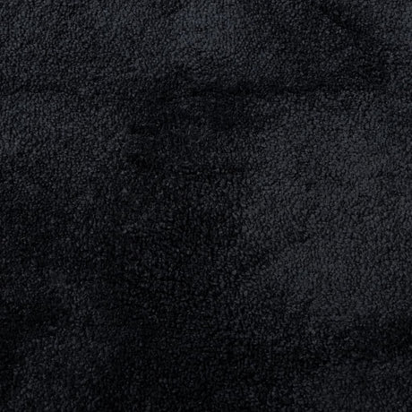VidaXL Tapis OVIEDO poils ras 240x240 cm noir
