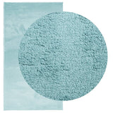 VidaXL tapis oviedo poils ras 60x110 cm vert