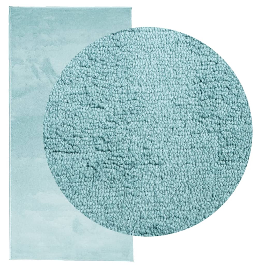 VidaXL tapis oviedo poils ras 100x200 cm vert
