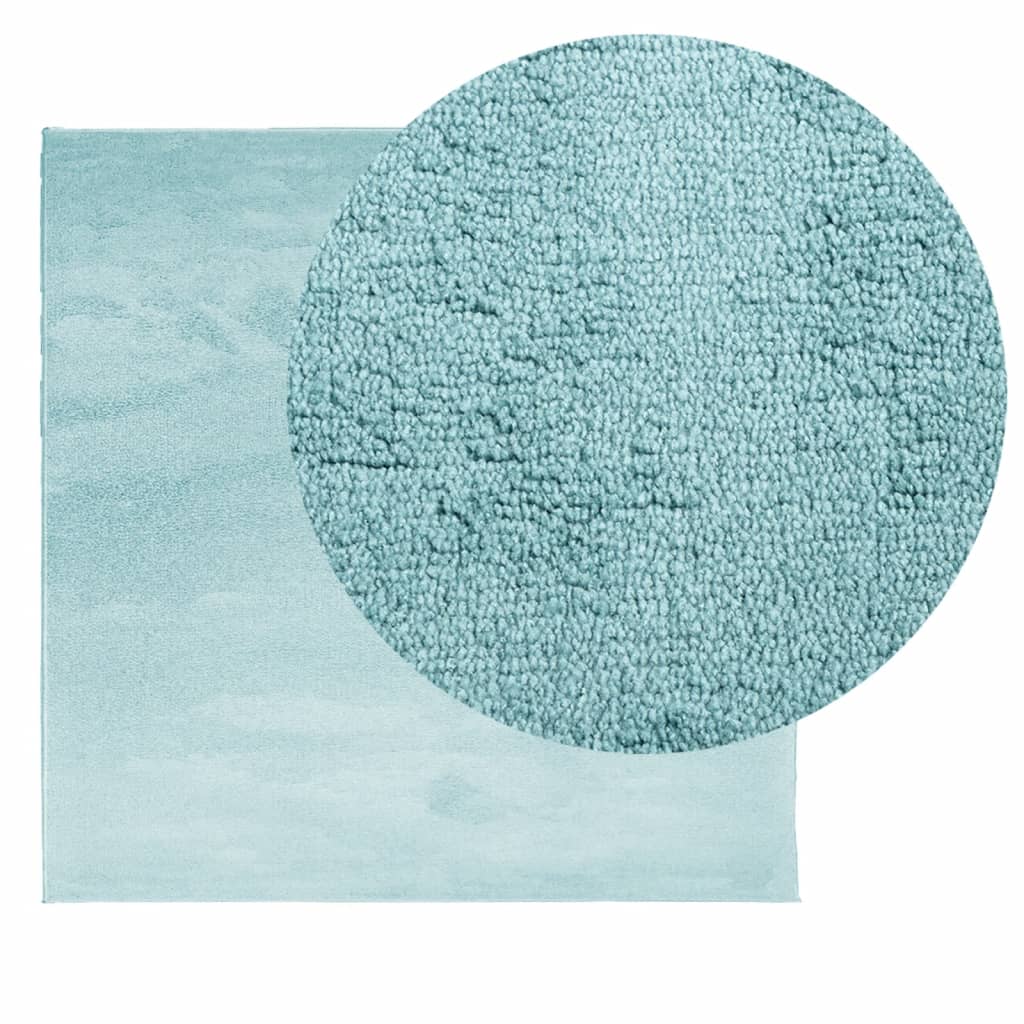 VidaXL tapis oviedo poils ras 120x120 cm vert