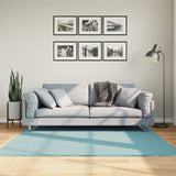 VidaXL tapis oviedo poils ras 160x160 cm vert