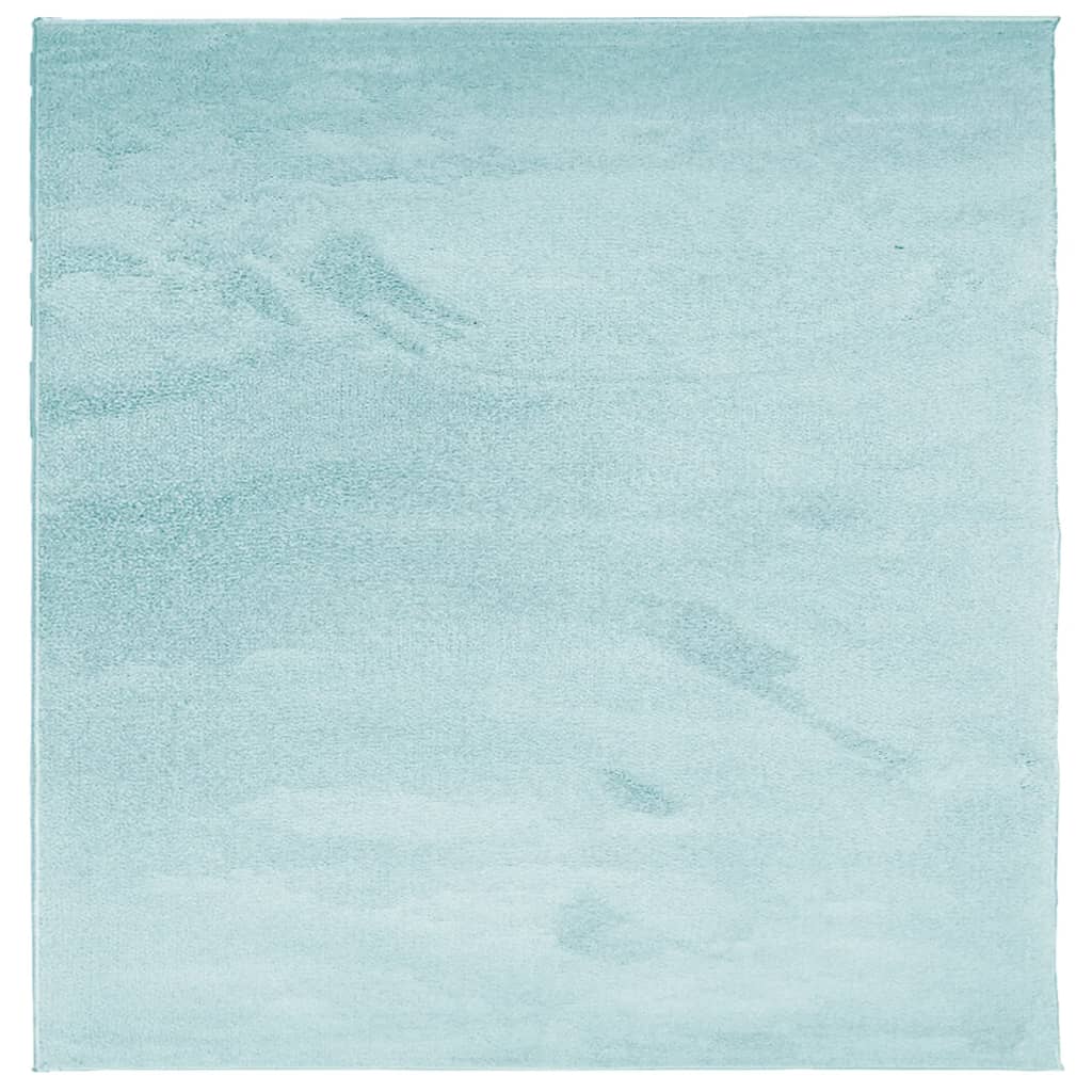 VidaXL tapis oviedo poils ras 240x240 cm vert