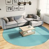 Vidaxl Rug Oviedo Low -Bile Ø 280 cm grønn