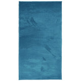 VidaXL tapis oviedo poils ras 80x150 cm turquoise