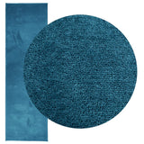 VidaXL tapis oviedo poils ras 80x250 cm turquoise