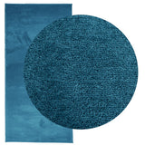 VidaXL tapis oviedo poils ras 100x200 cm turquoise