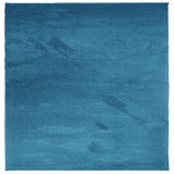 VidaXL tapis oviedo poils courts 120x120 cm turquoise