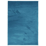 VidaXL tapis oviedo poils ras 160x230 cm turquoise