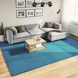 VidaXL Tapis OVIEDO poils ras 240x340 cm turquoise