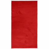 VidaXL tapis oviedo poils ras 80x150 cm rouge