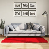 VidaXL tapis oviedo poils ras 80x150 cm rouge