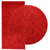 VidaXL tapis oviedo poils ras 100x200 cm rouge