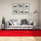 VidaXL tapis oviedo poils ras 160x230 cm rouge