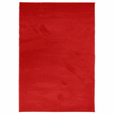 VidaXL tapis oviedo poils ras 200x280 cm rouge