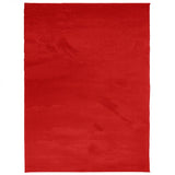 Tapis vidaxl Oviedo Low -Pile 240x340 cm rouge