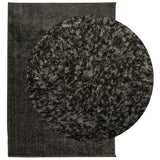 Vidaxl tapis istan pour un tas haut brillant 140x200 cm anthracite -colored