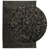 Vidaxl tapis istan poils longs brillant 200x280 cm anthracite