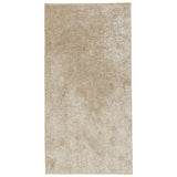 Vidaxl tapis istan poils longs brillant 80x150 cm beige