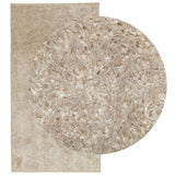 Vidaxl tapis Istan High Pile Glossy 80x150 cm beige